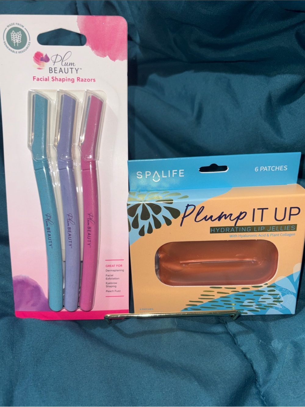 SpaLife Plump It Up Hydrating Lip Jellies - & Plum Beauty Facial Shaping Razors